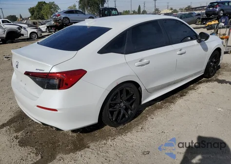 2023 Honda Civic Sport из США, поврежденный, VIN 2HGFE2F56PH503257